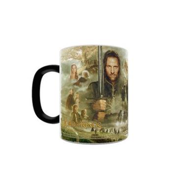 Imagem de Morphing Mugs Caneca de cerâmica Senhor dos Anéis (Colágeno), preta