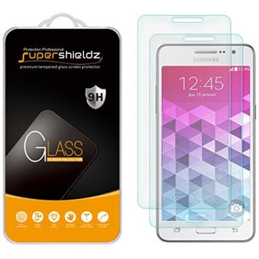 Imagem de Supershieldz (Pacote com 2) Protetor de tela de vidro temperado projetado para Samsung Galaxy Grand Prime, antiarranhões, sem bolhas