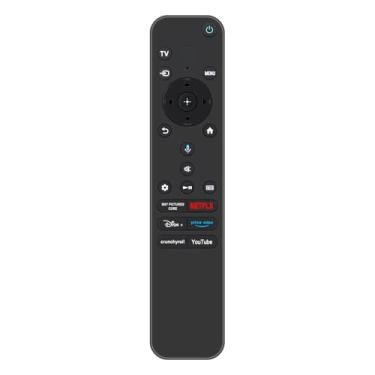 Imagem de AULCMEET RMF-TX920U Novo controle remoto de voz de substituição adequado para Smart TV Sony Bravia 8K K-85XR80 K85XR80C K-85XR80C K85XR80CB K-85XR80CB K85XR90 K-85XR90 K85XR90C K-85XR90C K-85XR90C