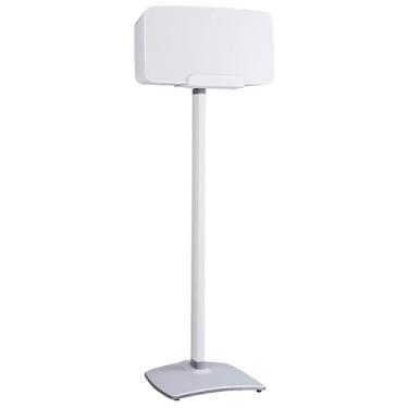 Imagem de Sanus Suporte de Alto-Falante Sem Fio para Sonos Five e Sonos Play:5 - Design de Aprimoramento de Áudio para Áudio Vertical e Horizontal com Gerenciamento de Cabos Integrado e Materiais de Liga Premiu