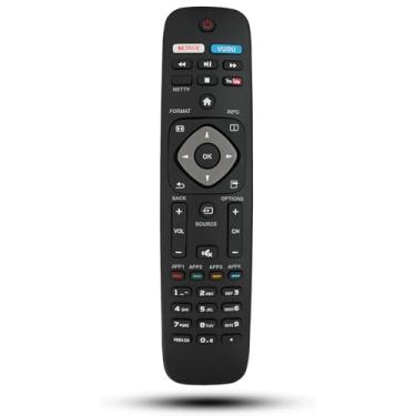 Imagem de Controle remoto de substituição compatível com Philips Smart TV 23PFL4509/F7 24PFL4508/F7 28PFL4509/F8 29PFL4508/F7 32PFL1508/F8 32PFL2508/F8 32PFL3508/F7 32PFL3508/F7 8 32 peças FL3509/F7 32PFL3509