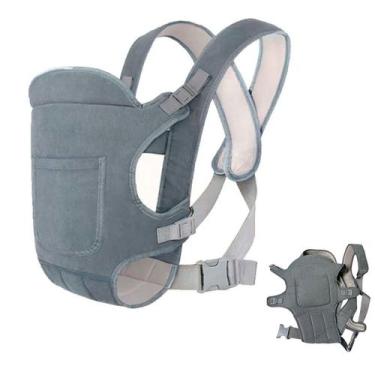 Imagem de Canguru Carregador Bebe Criança Passeio Viagem Sentado Deitado Alça Aj