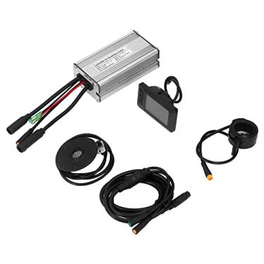 Imagem de Kit de bicicleta elétrica Modificada à prova d'água 22A controlador e tela LCD7U Conjunto para motor de 500w com engrenagem