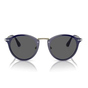 Imagem de Óculos de Sol, Armação Azul Marinho, Lentes Cinza Pêrsol 3166-S Calligrapher