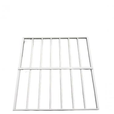 Imagem de Grade De Proteção Em Alumínio Esquadrias Brasil 70x70 Branco [f123]