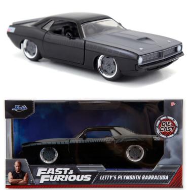Imagem de Carro Miniatura Velozes E Furiosos 1:32 Plymouth Barracuda