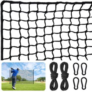 Imagem de Golf Practice Net Visupor com corda e mosquetões de 10 a 30 pés