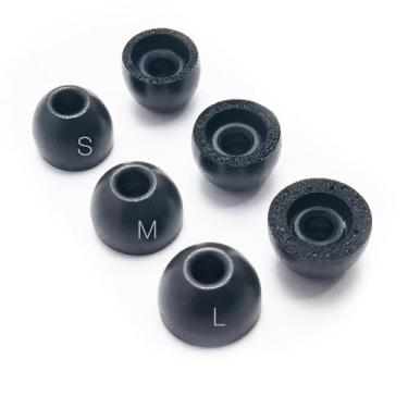 Imagem de TENNMAK Pontas De Espuma Viscoelásticas Reposição Para Fones Ouvido Technics Eah-Az40 / Az40M2 Az60 Az60M2 Az80