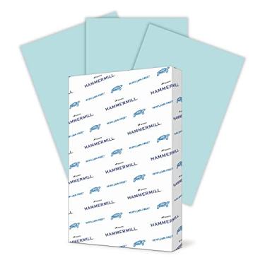 Imagem de Hammermill Papel colorido, papel de impressora azul de 9 kg, 11 x 17-1 resma (500 folhas) - Feito nos EUA, papel pastel, 102137R