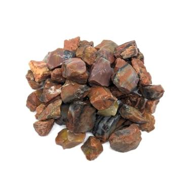 Imagem de Mooseman Minerals Madeira Petrificada Arco-Íris Bruta A Granel, 3 Libras, Do Arizona, Eua. Tamanhos Variados De 1 2 Polegadas. Pedras Naturais Perfeitas Para Rolimãs, Lapidação, Envoltório Arame, Fo