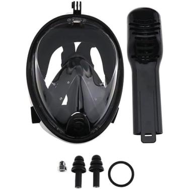Imagem de Máscara Mergulho Livre Snorkeling Full Face para GoPro Tamanho L/XL Preto