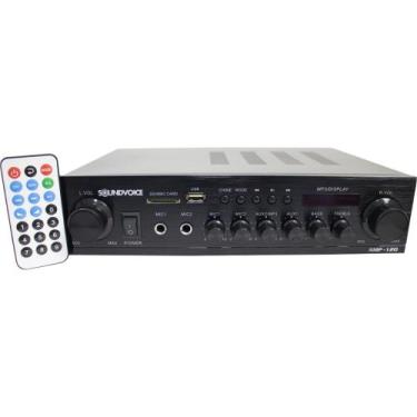 Imagem de Amplificador Soundvoice Amp 120 Bt/Fm/Usb/Sd 120Wrms