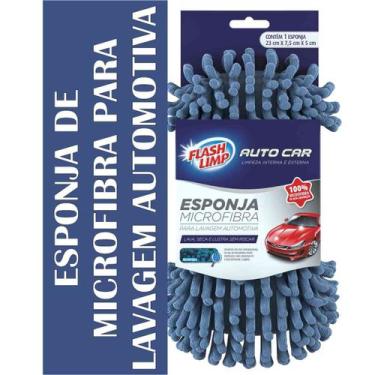 Imagem de Esponja de microfibra flash limp automotiva