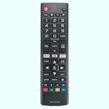 Imagem de AKB75375604 Controle remoto de substituição, adequado para LG Smart TV 32LK540BPUA 43LK5700PUA 43UK6300PUE 49UK6300PUE 49UK6200PUA 49SK8000PUA 50UK6300BUB 55UK6300PUE 55UK6300PUE 55UK6300PUE