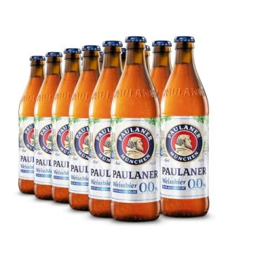 Imagem de Cerveja Zero Álcool Paulaner Weissbier Garrafa 500ml (12 Un)