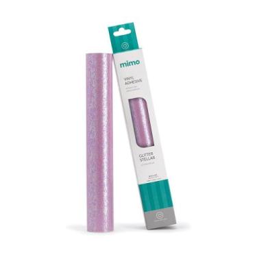 Imagem de Adesivo Vinil Glitter Stellar - Roxo Candy - Mimo - 30,5 cm x 1,22 m