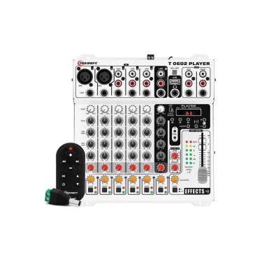 Imagem de Mesa de Som Automotivo Taramps T0602 Player 6 Canais 12V