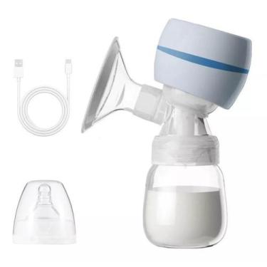 Imagem de Bomba Tira Leite Elétrica Portátil Recarregável Sem Fio - Lns