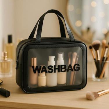 Imagem de Necessaire Organizadora Feminina com Alça Lateral em Poliéster para Vi