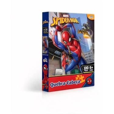Imagem de Quebra-Cabeça Homem Aranha 100 Peças Spider-Man - Toyster