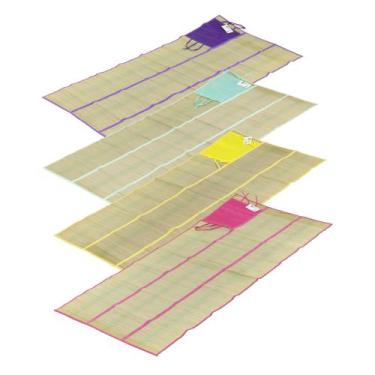 Imagem de Esteira Bolsa de Praia Com Alça Cores Sortidas 70cm Bel, Único