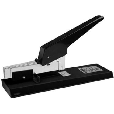 Imagem de Grampeador Metal Grande 70Mm Para 100 Folhas Preto - Cavia