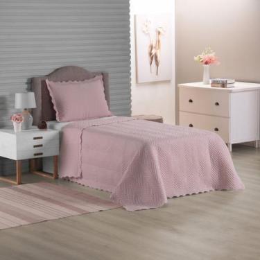 Imagem de Cobre Leito Solteiro Dupla Face Oferta Várias Cores Dueto - ENTROU COM