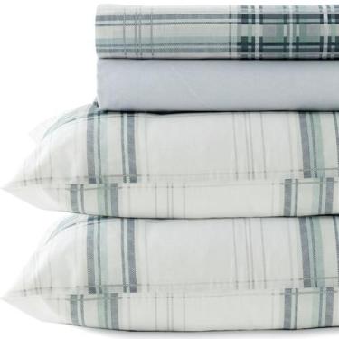 Imagem de Jogo de Lençol Casal Kacyumara New Innovi 180 Fios 100% Algodão Estamp