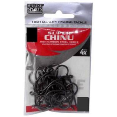 Imagem de Kit 30 Anzol Pesca Super Chinu 4X Black Marine Sports N-10