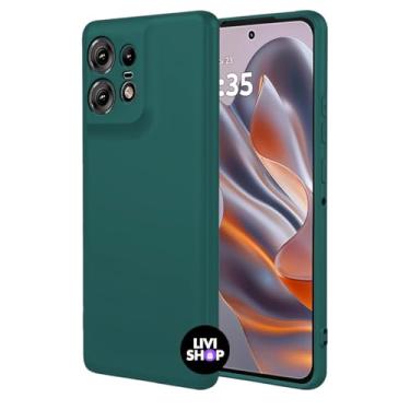 Imagem de Capa Case Capinha Compatível Motorola G75 Silicone Com Bordas Elevadas Aveludada Forro Premium (VERDE MILITAR)