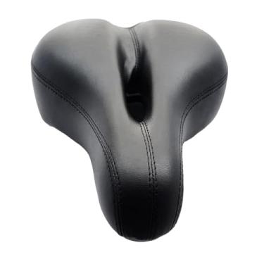 Imagem de KiBcsLic Almofada para assento de bicicleta confortável para canote de selim de 20 mm ergonômico preto acessórios