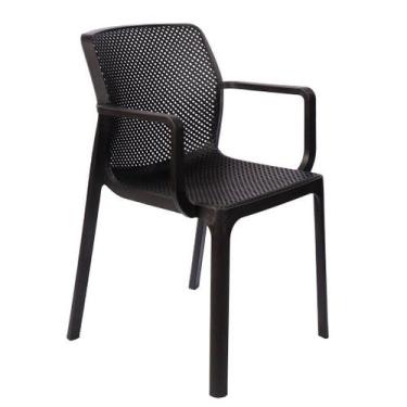 Imagem de Cadeira Sardenha Polipropileno Mesa Jantar Cozinha Varanda Jardim Pisc