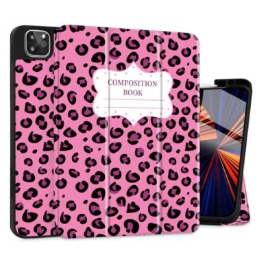 Imagem de Mektron Capa para M4 iPad Pro 11 polegadas 2024 com suporte para lápis, modelos compatíveis: A2836/A2837/A3006, capa para tablet com capa traseira de TPU macio, livro de composição