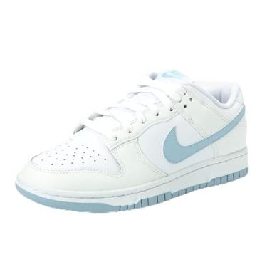 Imagem de Nike Tênis masculino retrô Dunk Low, Branco Lt Armory Blue Summit Branco, 38 BR