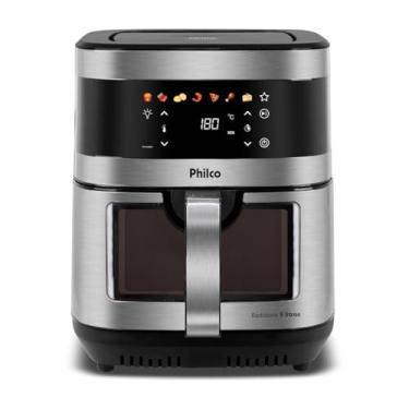 Imagem de Air Fryer Philco 9L Visor Glass Painel Digital PAF90C 220