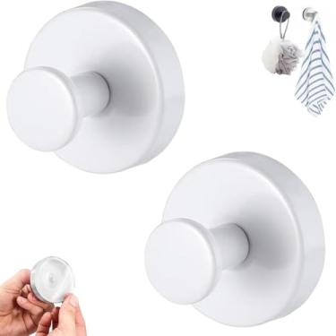 Imagem de Linwnil Ganchos de ventosa para janela de vidro, gancho de porta de guirlanda de Natal atualizado 2025, ganchos de ventosa sem broca para grinaldas em vidro, cabides de guirlanda para ganchos de