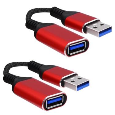 Imagem de CybNemo Bloqueador de dados USB 3.0 USB tipo A macho para fêmea, bloqueio de dados, cabo adaptador defensor, apenas carregamento protege contra suco, hacking para telefone tablet - 15 cm/6 polegadas
