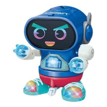 Imagem de Brinquedo Robô Rock Robot, Som, Luzes e Movimento (AZUL)