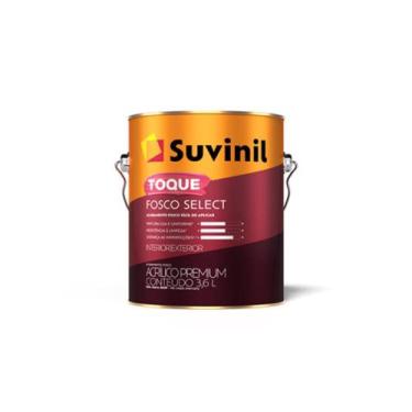 Imagem de Tinta Acrilica Toque Fosco Select 3,6 lts Suvinil Branco