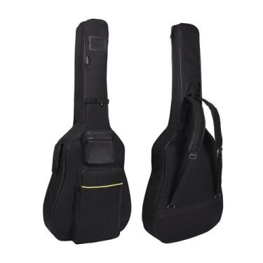 Imagem de Bolsa de guitarra acústica PPOPPO para 40 41 42 polegadas com estofame