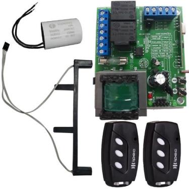 Imagem de Central Placa Cca-10 Clp RCG Sensor Deslizante Régua 70cm Controles Ca