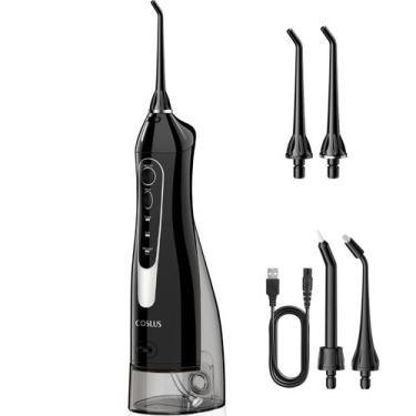 Imagem de Irrigador oral Water Flosser COSLUS Dental Pick 300mL IPX7
