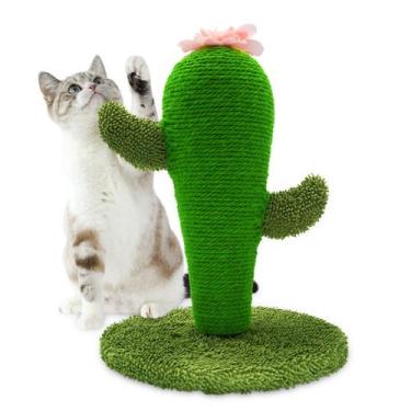Imagem de Cat Scratching Post AUSCAT Cactus Design para gatos domésticos