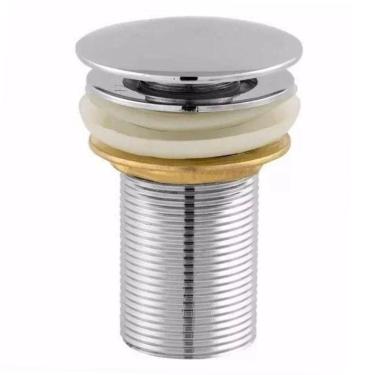 Imagem de Válvula Click Lavatorio 1 1/4 Metal Inox Cuba Pia Tanque