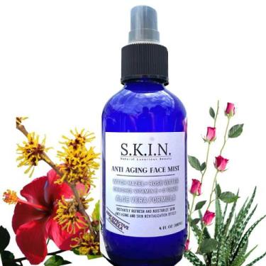Imagem de Tônico Face Mist S.K.I.N. Premium Antienvelhecimento Vitamina E+ C 120