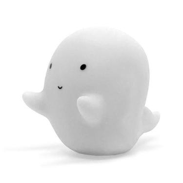 Imagem de Luminária Sem Fio Fantasminha Ghost Fantasma Camarada Branco - YAAY