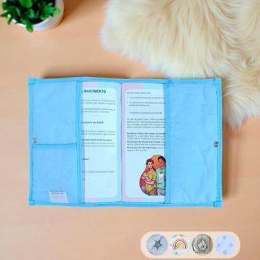 Imagem de Capa Para Caderneta De Vacinação de Bebê/Capa Protetora/Vacinas/Porta 