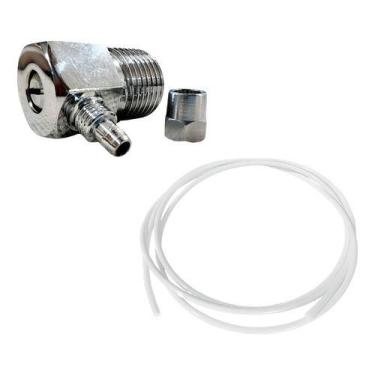 Imagem de Adaptador Filtro De Água E Registro Válvula C/ Mangueira 1/4 3 metros 