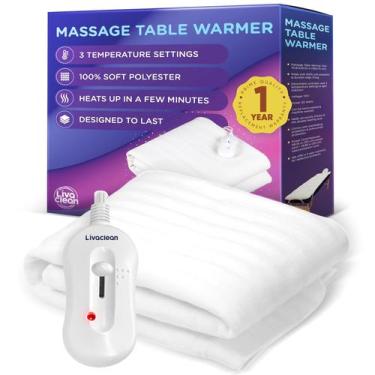 Imagem de Aquecedor de mesa de massagem, almofada de aquecimento, cobertor elétr
