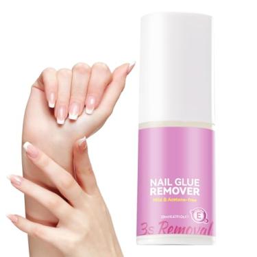 Imagem de Rrlihjgu Removedor De Cola Para Unhas - Spray Removedor De Gel Para Unhas 20ml | Spray De Cola De Rápida Ação Para Manicure E Pedicure Diária Salonistas E Iniciantes | Manicure Pedicure Em